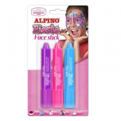 Alpino - Alpino Fiesta Face Stick Yüz Boyası 3 Renk
