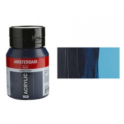 Amsterdam - Amsterdam Akrilik Boya 500 ml 566 Prussian Blue (Phthalo)