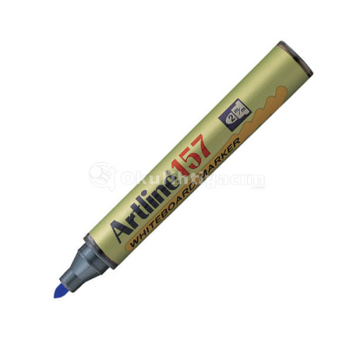 Artline 157 Beyaz Tahta Kalemi 2mm Mavi