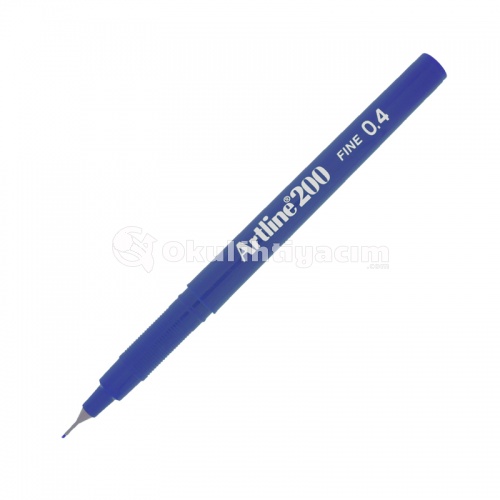 Artline 200 Fine 0.4 mm İnce Uçlu Yazı Ve Çizim Kalemi Blue
