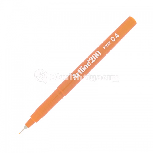 Artline 200 Fine 0.4 mm İnce Uçlu Yazı Ve Çizim Kalemi Orange