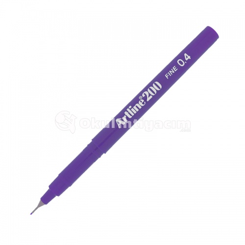 Artline 200 Fine 0.4 mm İnce Uçlu Yazı Ve Çizim Kalemi Purple