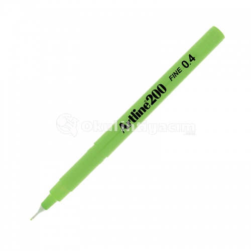 Artline 200 Fine 0.4 mm İnce Uçlu Yazı Ve Çizim Kalemi Yellow Green
