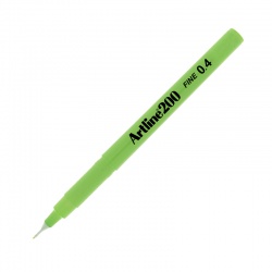 Artline - Artline 200 Fine 0.4 mm İnce Uçlu Yazı Ve Çizim Kalemi Yellow Green