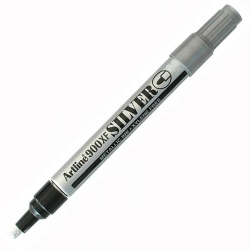 Artline - Artline Metalik Mürekkepli Marker 900XF 2.3 mm Silver