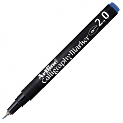 Artline - Artline Permanent Calligraphy Kalemi 812 0.2 mm Mavi