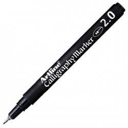 Artline - Artline Permanent Calligraphy Kalemi 812 0.2 mm Siyah