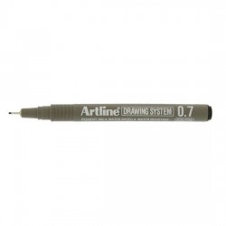 Artline - Artline Rapido Çizim Kalemi Siyah 0.7 ( Kullan - At)