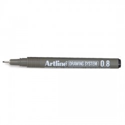 Artline - Artline Rapido Çizim Kalemi Siyah 0.8 ( Kullan - At)
