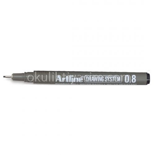Artline Rapido Çizim Kalemi Siyah 0.8 ( Kullan - At)