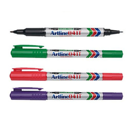 Artline - Artline Twin Marker Permanent Kalemi 041T Set 1