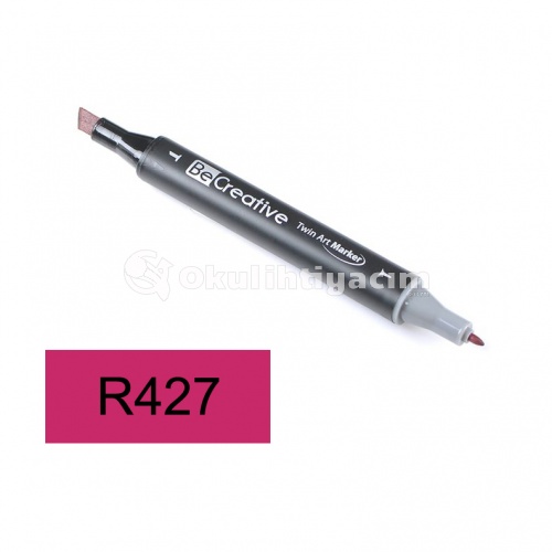 Be Creative Twin Art Marker Kalem Old Red R427