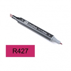 Be Creative - Be Creative Twin Art Marker Kalem Old Red R427
