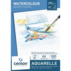 Canson - Canson Watercolour Sulu Boya Blok 300 g A4 10 Yaprak 200005789