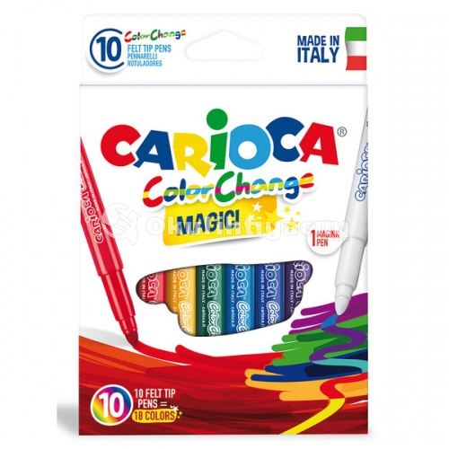 Carioca Renk Değiştiren Sihirli Keçeli Kalemler 9+1 Kod:42737