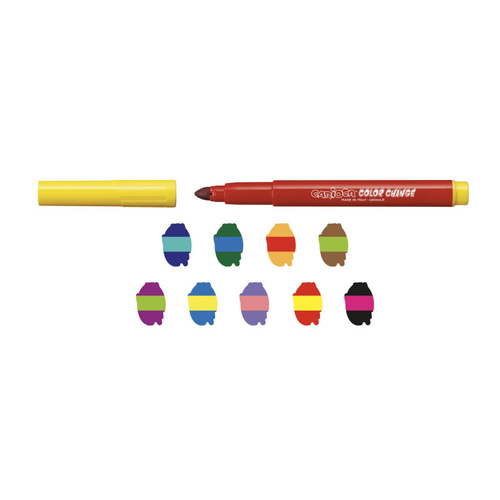 Carioca Renk Değiştiren Sihirli Keçeli Kalemler 9+1 Kod:42737