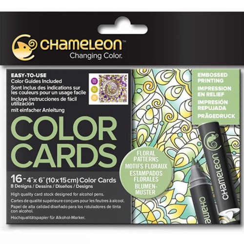 Chameleon Color Cards Floral CC0105