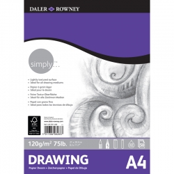 Daler Rowney - Daler Rowney Drawing 210x297mm A4 120gr 50 Yaprak
