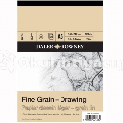 Daler Rowney Fine Grain-Drawing 149x210mm A5 160g 30 Sayfa