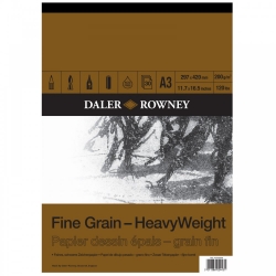 Daler Rowney - Daler Rowney Fine Grain-HeavyWeight 297x420mm A3 200gr