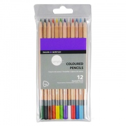 Daler Rowney - Daler Rowney Simply Sketching Coloured Pencil Set 12′li