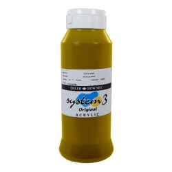 Daler Rowney - Daler Rowney System 3 Akrilik Boya 1000ml Cadmium Yellow