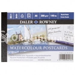 Daler Rowney Watercolor Postcards A6 300g 12 Yaprak