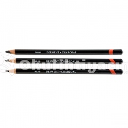 Derwent Charcoal Pencils Füzen Kalem Dark (Koyu)