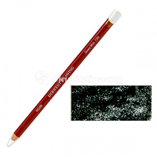 Derwent Drawing Pencil Renkli Çizim Kalemi 6700 Ivory Black