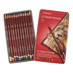 Derwent - Derwent Pastel Pencils Pastel Kalemi 12`li Set