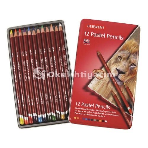 Derwent Pastel Pencils Pastel Kalemi 12`li Set