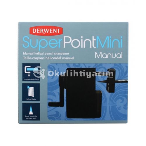 Derwent Super Point Mini Manual Masa Üstü Kalemtraş
