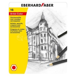 Eberhard Faber - Eberhard Faber Artist Color Çizim Kalemi Seti 16lı 516916