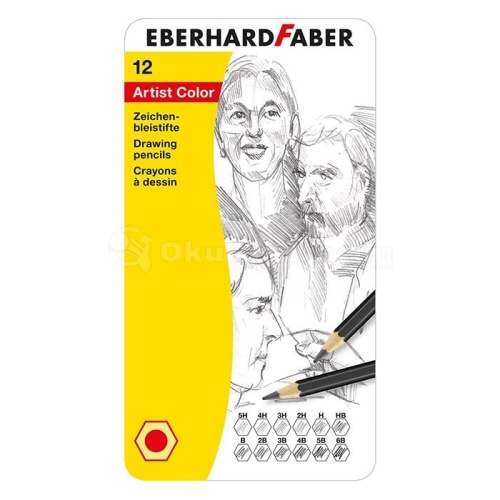 Eberhard Faber Artist Color Dereceli Çizim Kalemi 12li 516913