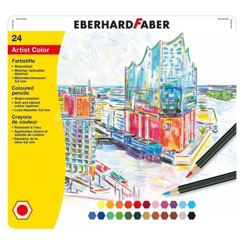 Eberhard Faber Artist Color Kuru Boya Kalem Seti 24lü 516124
