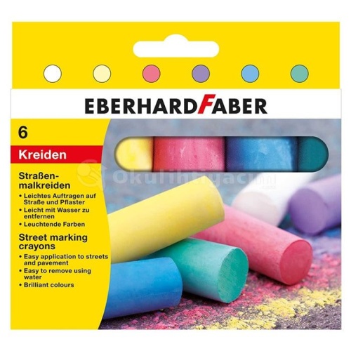 Eberhard Faber Street Marking Crayons Pastel 526506
