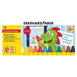 Eberhard Faber - Eberhard Faber Wax Crayons Cama Yazan Pastel Boya 12li 524112