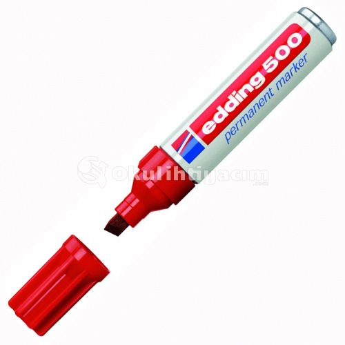 Edding 500 Permanent Markör Kalem 2-7 mm – Kırmızı