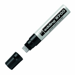 Edding - Edding 8700 Jumbo Paint Kesik Uçlu Markör 18 mm – Gümüş