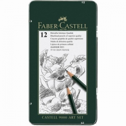 Faber Castell - Faber-Castell 9000 Art Set (8B-2H)