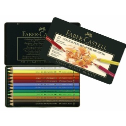 Faber Castell - Faber Castell Colour Pencıls Polychromos 12li