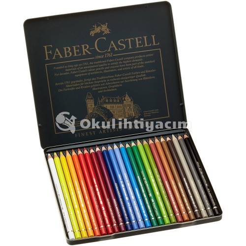 Faber Castell Colour Pencıls Polychromos 24lü