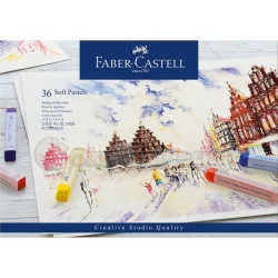 Faber Castell - Faber Castell Creative Studio Tam Boy Toz Pastel 36`lı
