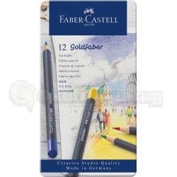 Faber Castell - Faber Castell Goldfaber Renkli Boya Kalemi 12li Set