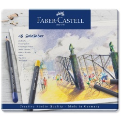 Faber Castell - Faber Castell Goldfaber Renkli Boya Kalemi 48li Set