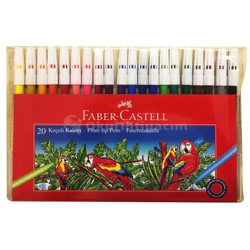 Faber Castell Keçeli Kalem 20 Renk