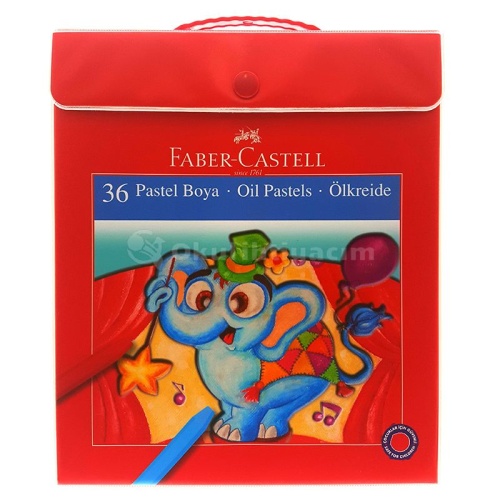 Faber Castell Pastel Boya Plastik Çantalı 36 Renk 125137