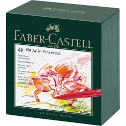 Faber Castell - Faber Castell Pitt Artist Pens Brush 48′li Set 167148