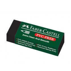 Faber Castell - Faber Castell Pvc-Free Siyah Silgi Kod:7089-30
