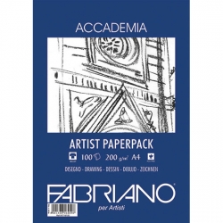 Fabriano - Fabriano Accademia Artist Paperback A4 200g 100 Yaprak 50814200